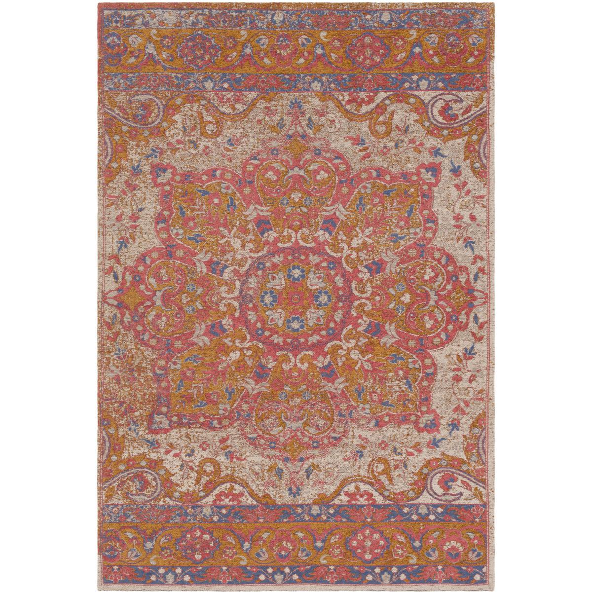 Surya AMS101623 Amsterdam 36 X 24 inch Bright PinkIvoryCamelDark Blue Rugs Rectangle
