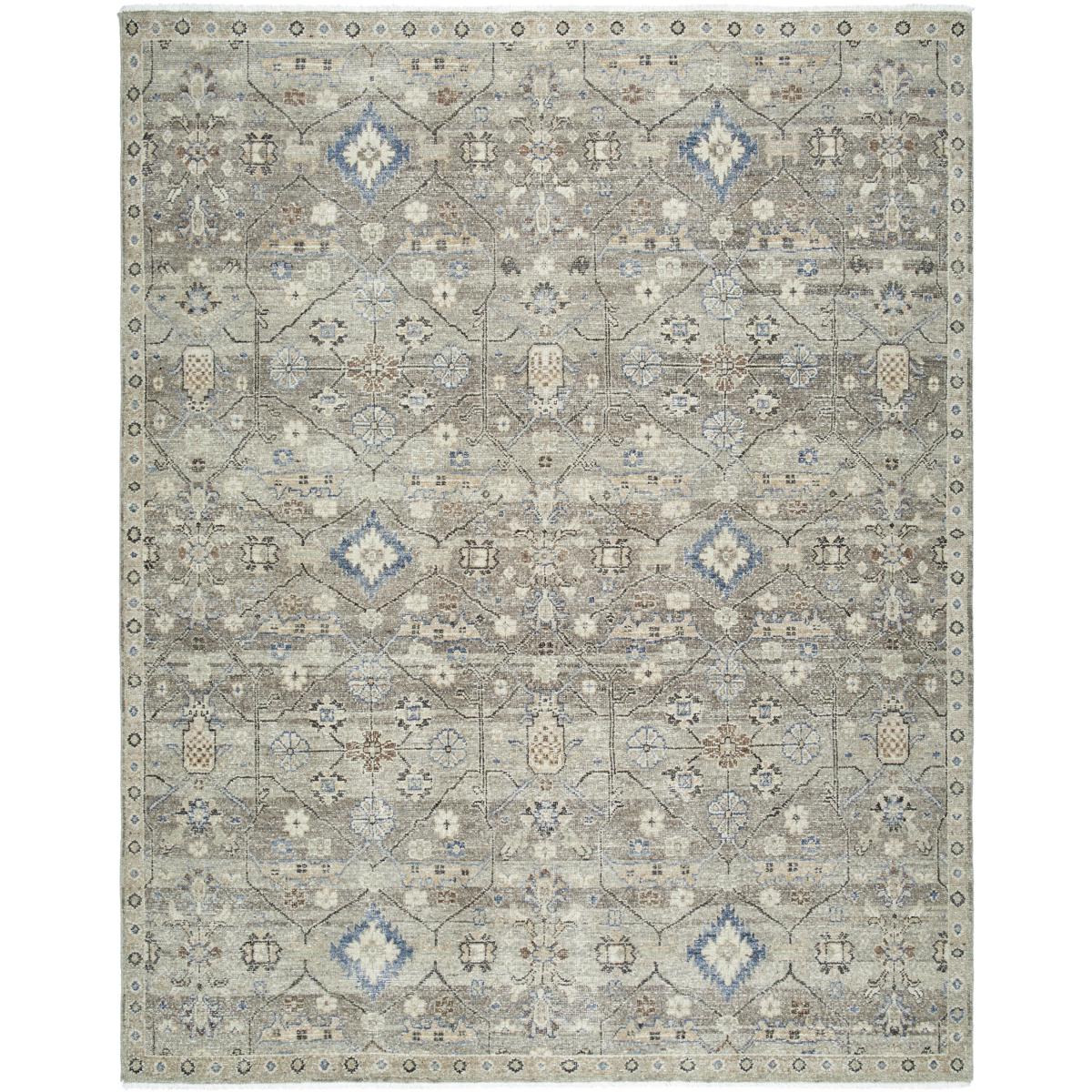 Surya ANK2302-912 Anelka 144 X 108 inch Sterling Grey / Metallic - Silver / Grey / Light Silver Handmade Rug in 9 x 12