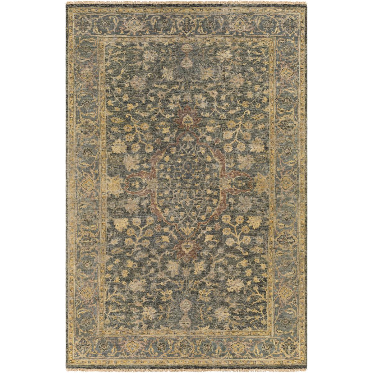 Surya ANY2303-69 Anatolia 108 X 72 inch Black Rug in 6 X 9, Rectangle
