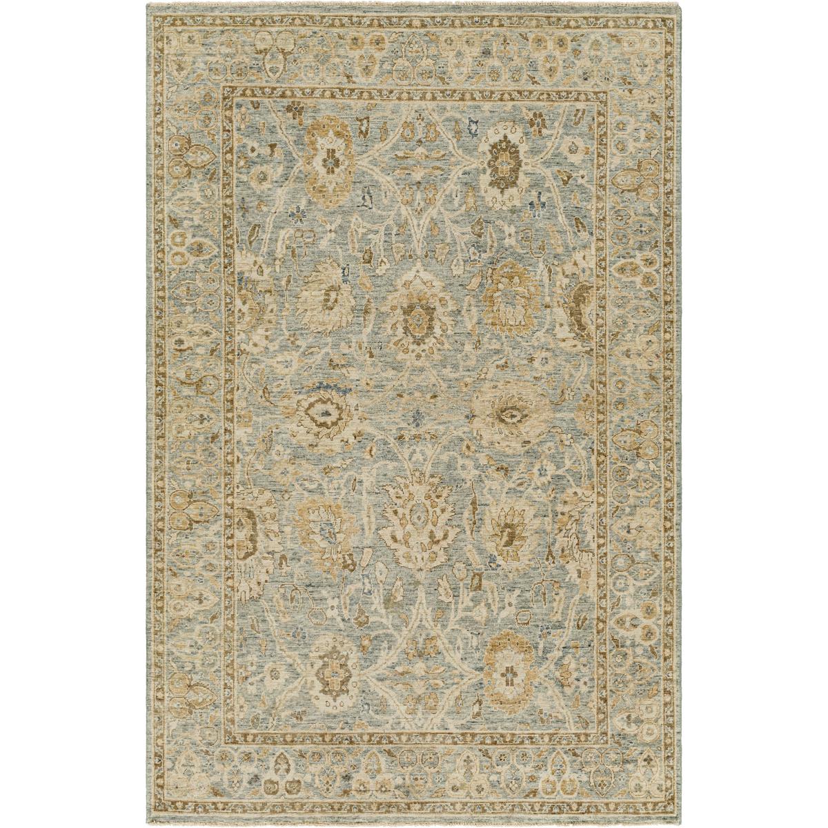 Surya ANY2307-69 Anatolia 108 X 72 inch Light Sage Rug in 6 X 9, Rectangle