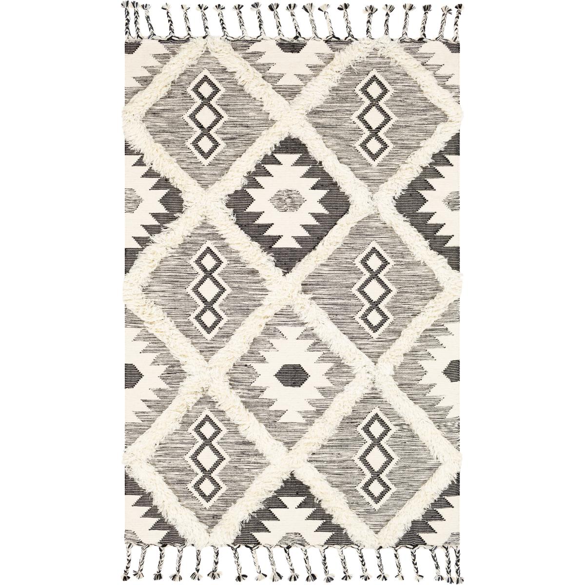 Surya APA2303-35 Apache 60 X 36 inch Black Rug in 3 x 5, Rectangle