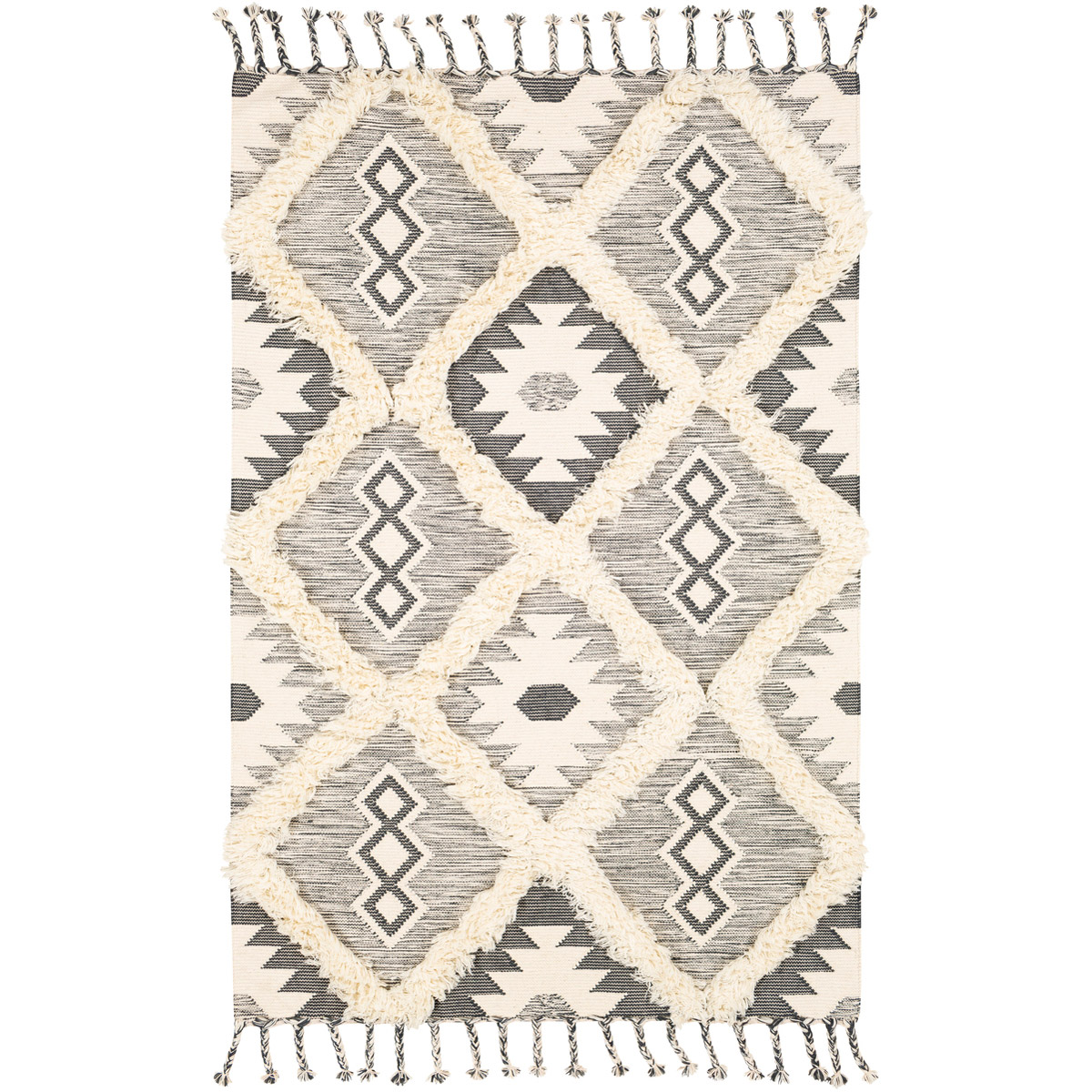 Closeout! Livabliss Apache Apa-2305 Charcoal 2' x 3' Area Rug - Charcoal