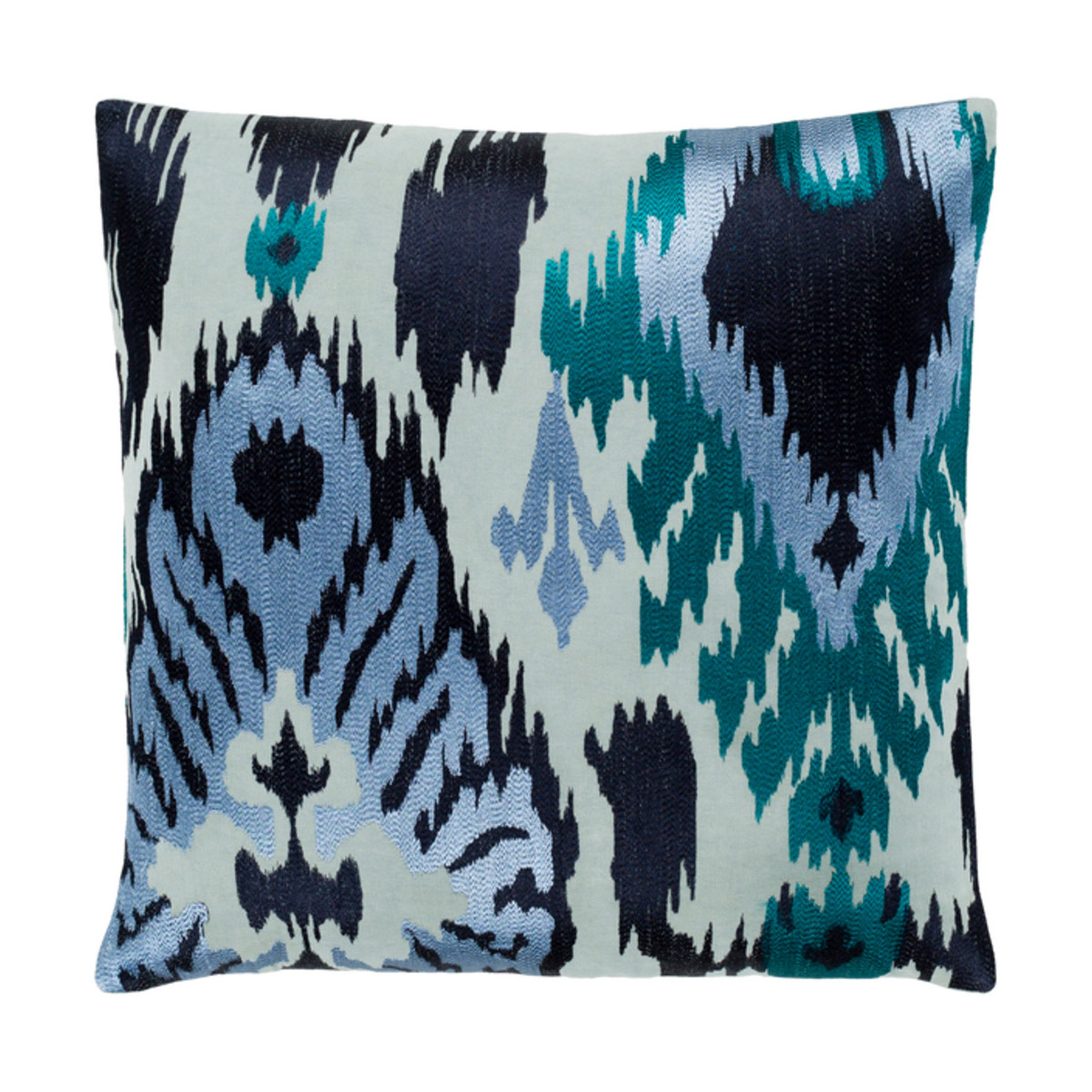 Surya AR142-2020P Ara 20 X 20 inch Navy Pillow Kit, Square