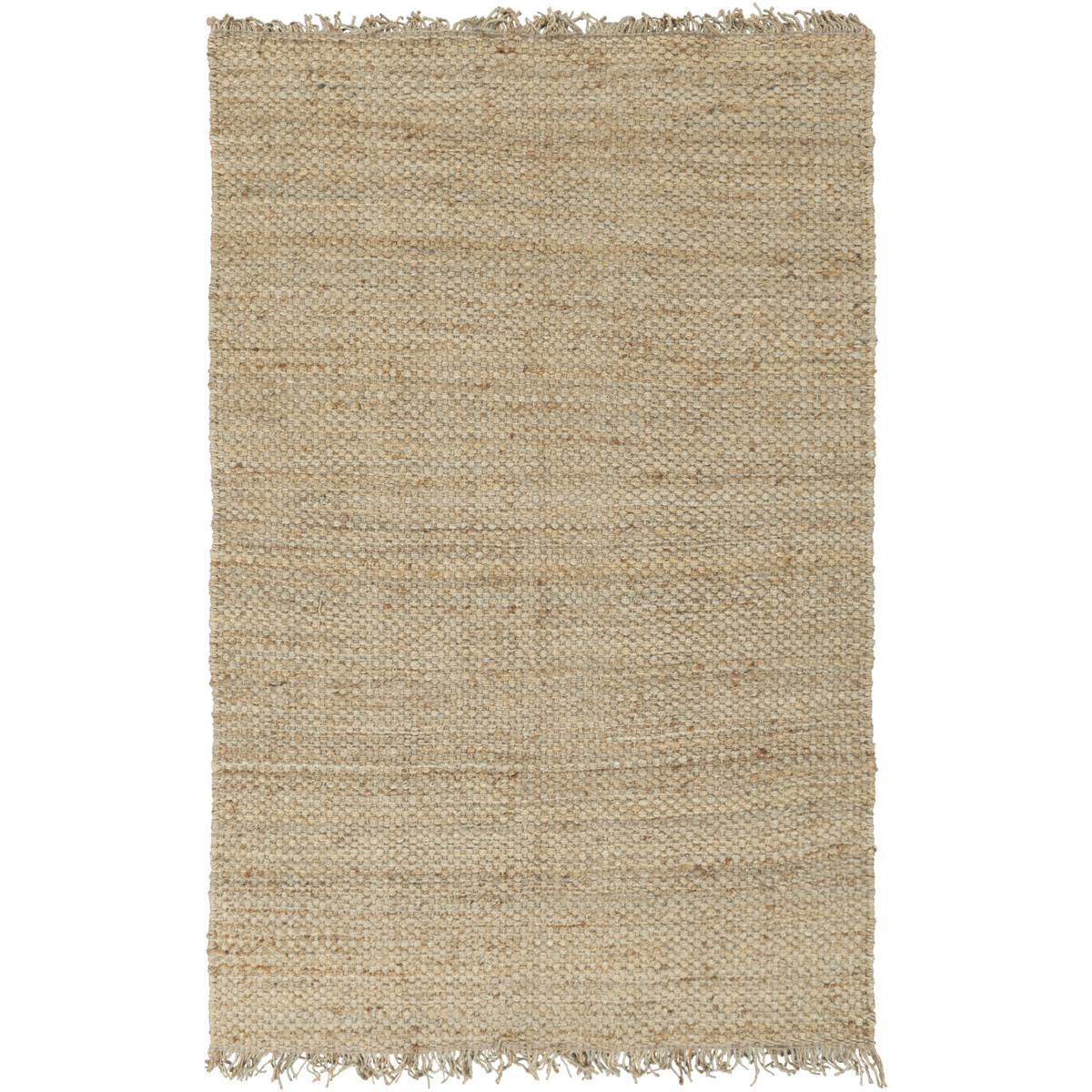 AWAP5003-46 Tropica Harper Rectangle Hand Woven Area Rug- Beige - 4 x 6 ft.