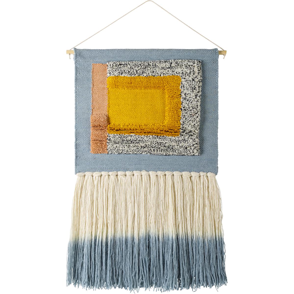 Surya AYG10003220 Artsy Geo Wall Hanging Rectangle