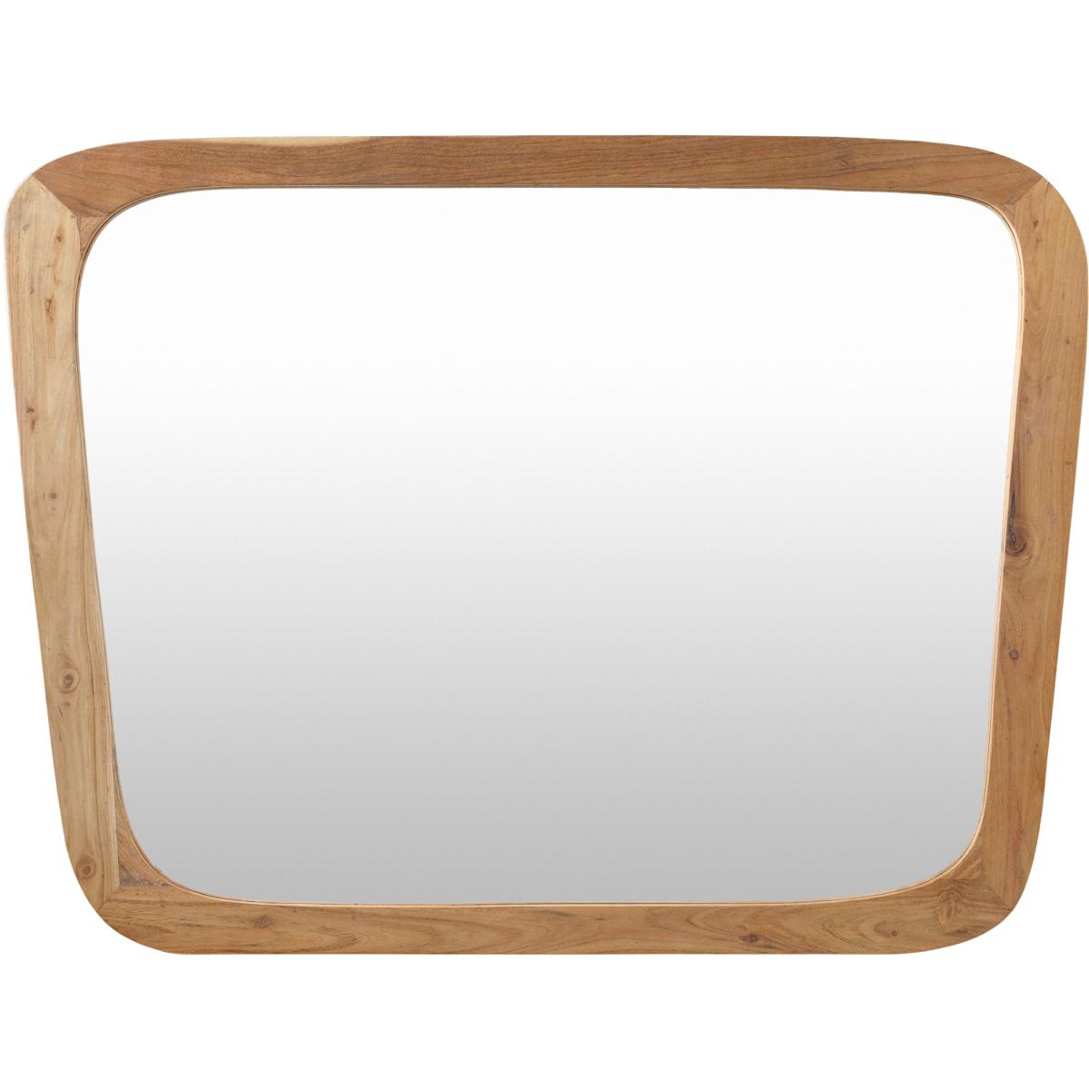 Surya BBR003-40301 Broome 40 X 30 inch Brown Accent Mirror