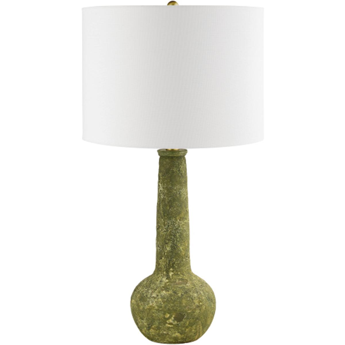 Surya BLI-007 Beraliya 26 inch 100 watt Hand Painted and Plated Accent Table Lamp Portable Light