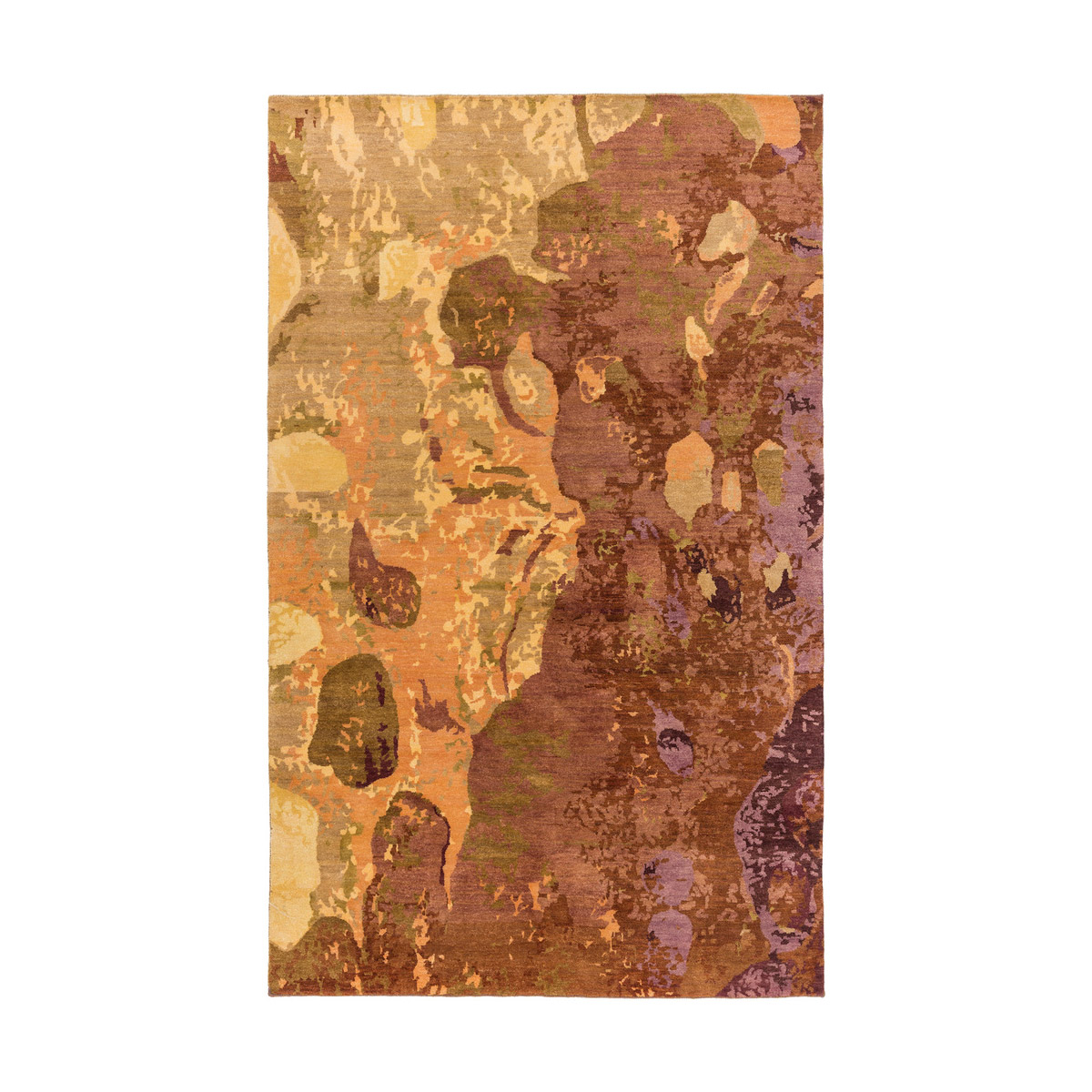 Surya BOL400523 Brought to Light 36 X 24 inch Purple and Yellow Area Rug Wool