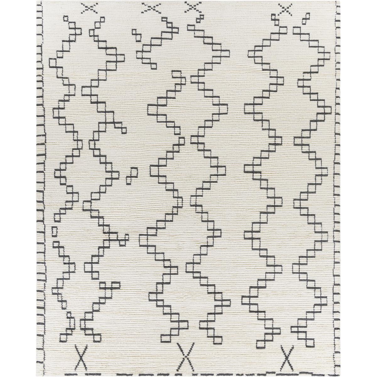 Surya BON2301-810 Beni Ourain 120 X 96 inch Ivory Rug in 8 x 10, Rectangle