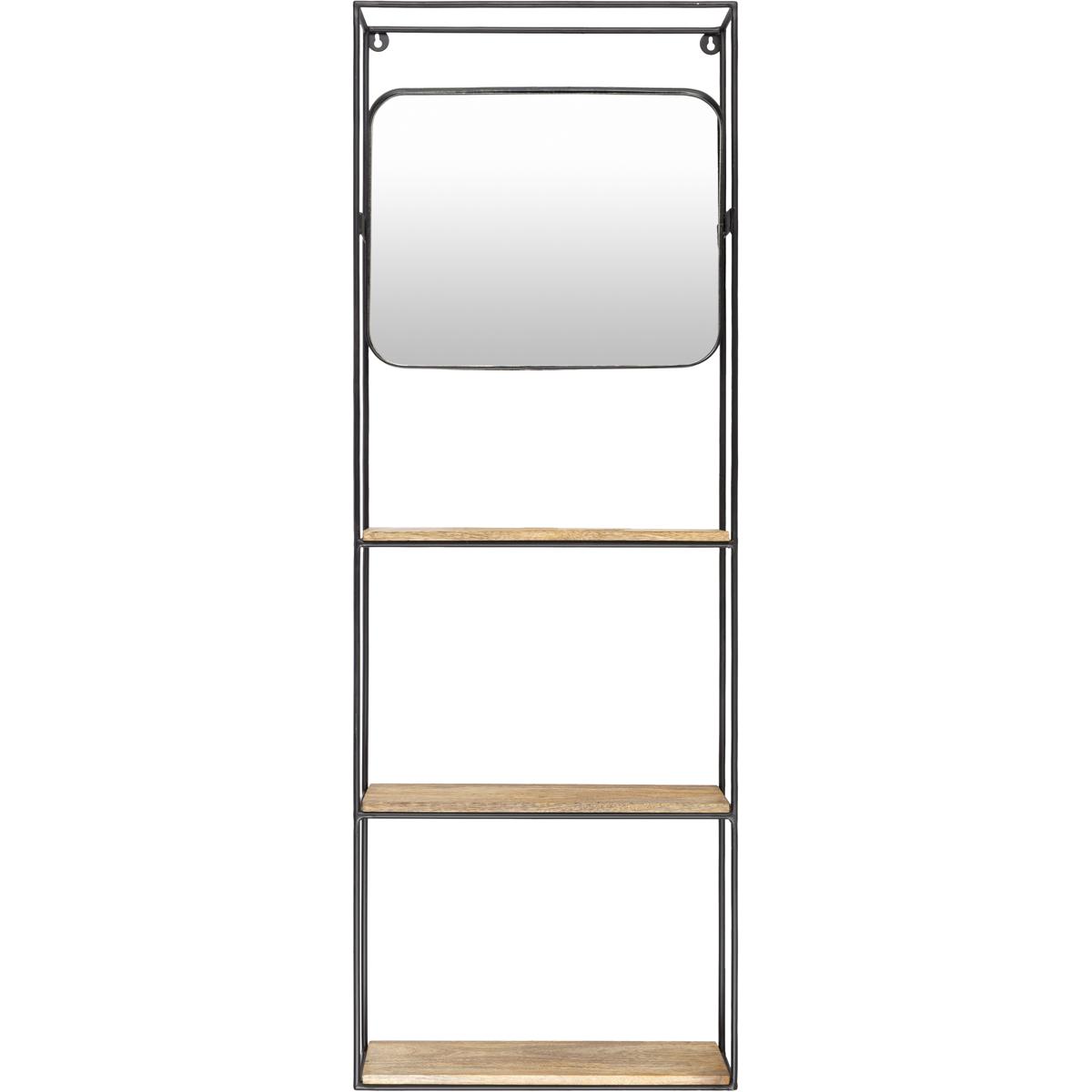 Surya BRX001-1748 Bronx 47.8 X 16.8 inch Light Grey Mirror, Large