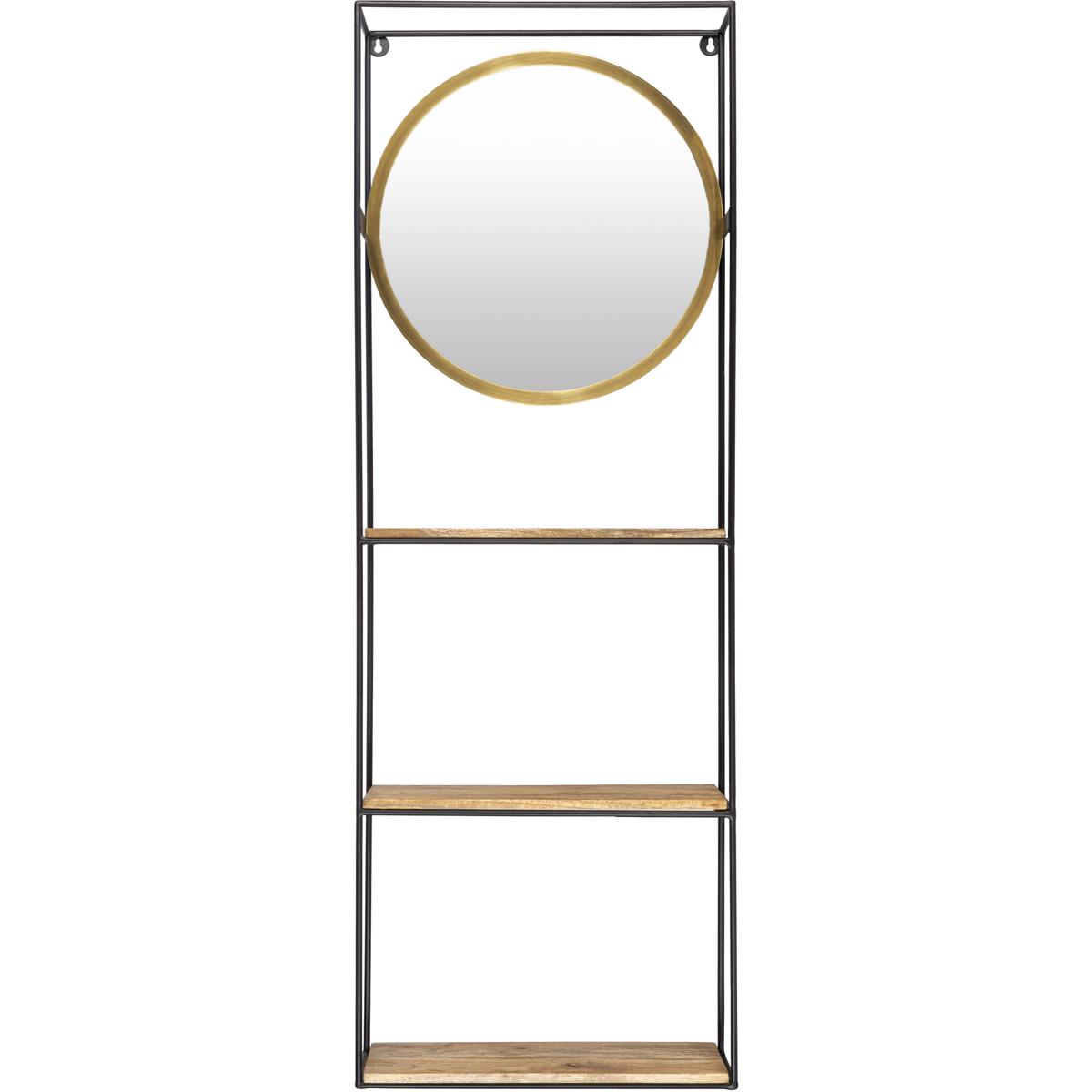 Surya BRX002-1748 Bronx 47.8 X 16.8 inch Light Grey Mirror, Large