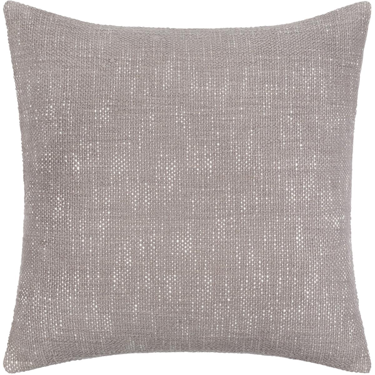 BSA003-2222P 22 x 22 in. Bisa Woven Pillow Kit - Medium Gray & Cream