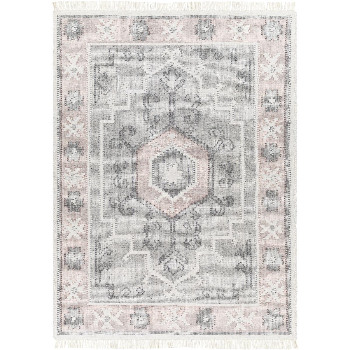 BUR2304-81012 8 ft. 10 in. x 12 ft. Bursa Collection BUR-2304 Rectangle Hand Woven Rug - Multi Color