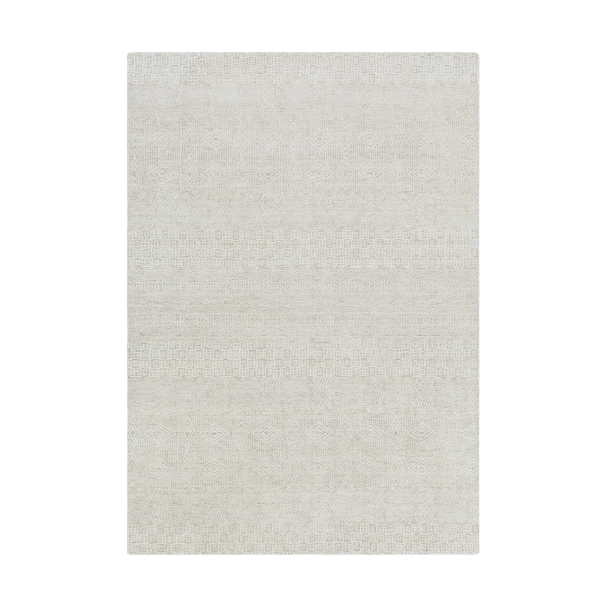 Surya CAU1005-23 Claude 36 X 24 inch Khaki/Cream Rugs, Wool and Cotton
