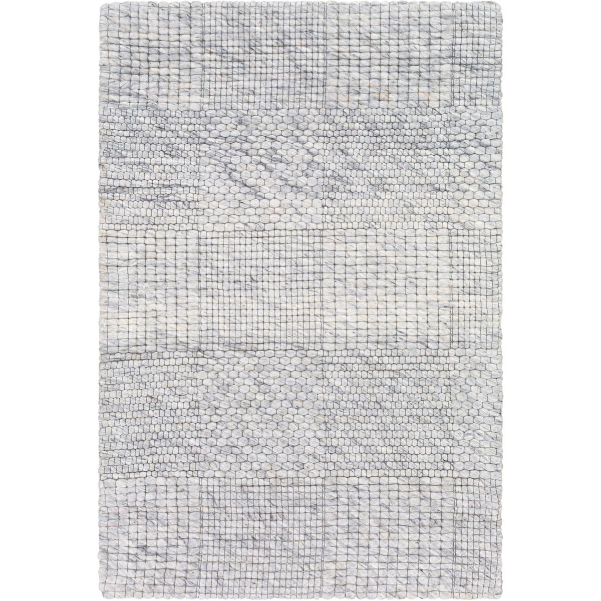 CDO2309-23 2 x 3 ft. Colarado Hand Woven Rectangle Rug - Ivory, Black & Charcoal