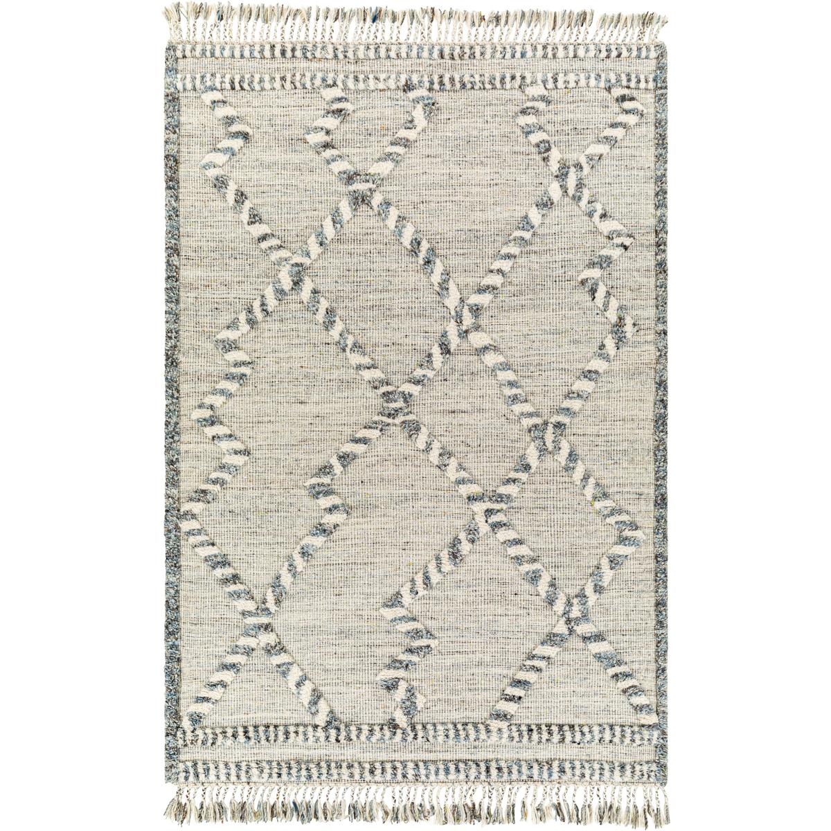 Surya CDZ2301-23 Cadiz 36 X 24 inch Medium Gray Rug in 2 x 3, Rectangle