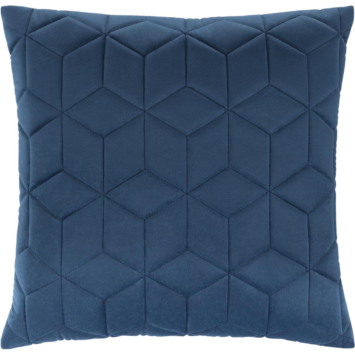 Surya CIA010-2020P Calista 20 X 20 inch Dark Blue Pillow Kit, Square