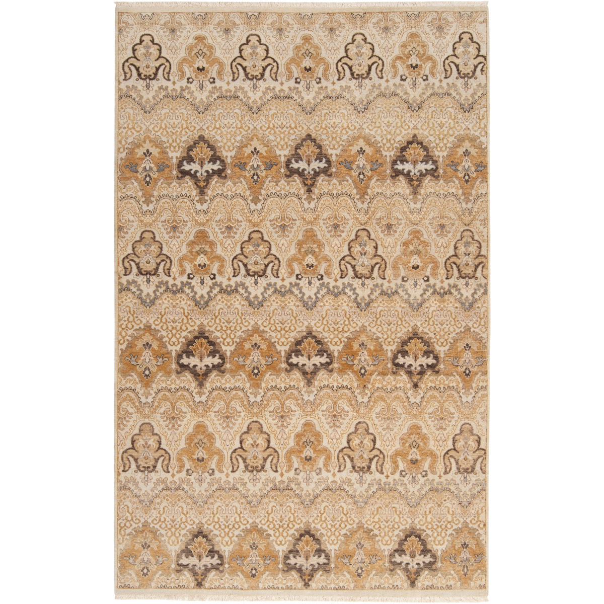 Surya CMB8000-913 Cambridge 156 X 108 inch Neutral and Brown Area Rug, Wool