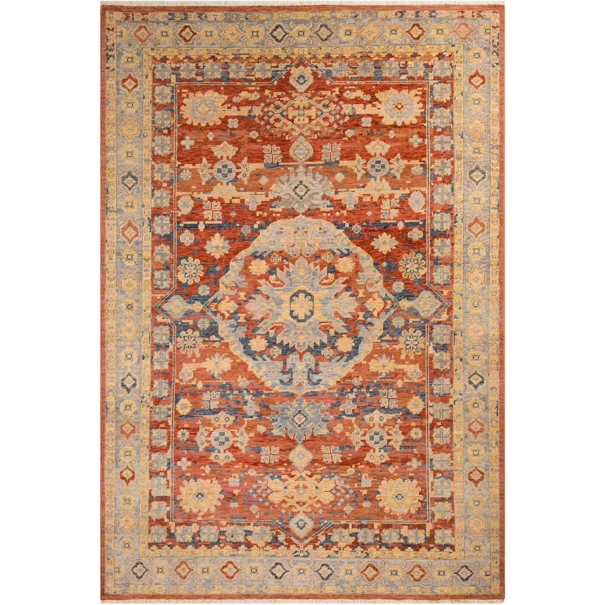 Surya CPP5026-23 Cappadocia 36 X 24 inch Brick Red Rug in 2 x 3, Rectangle