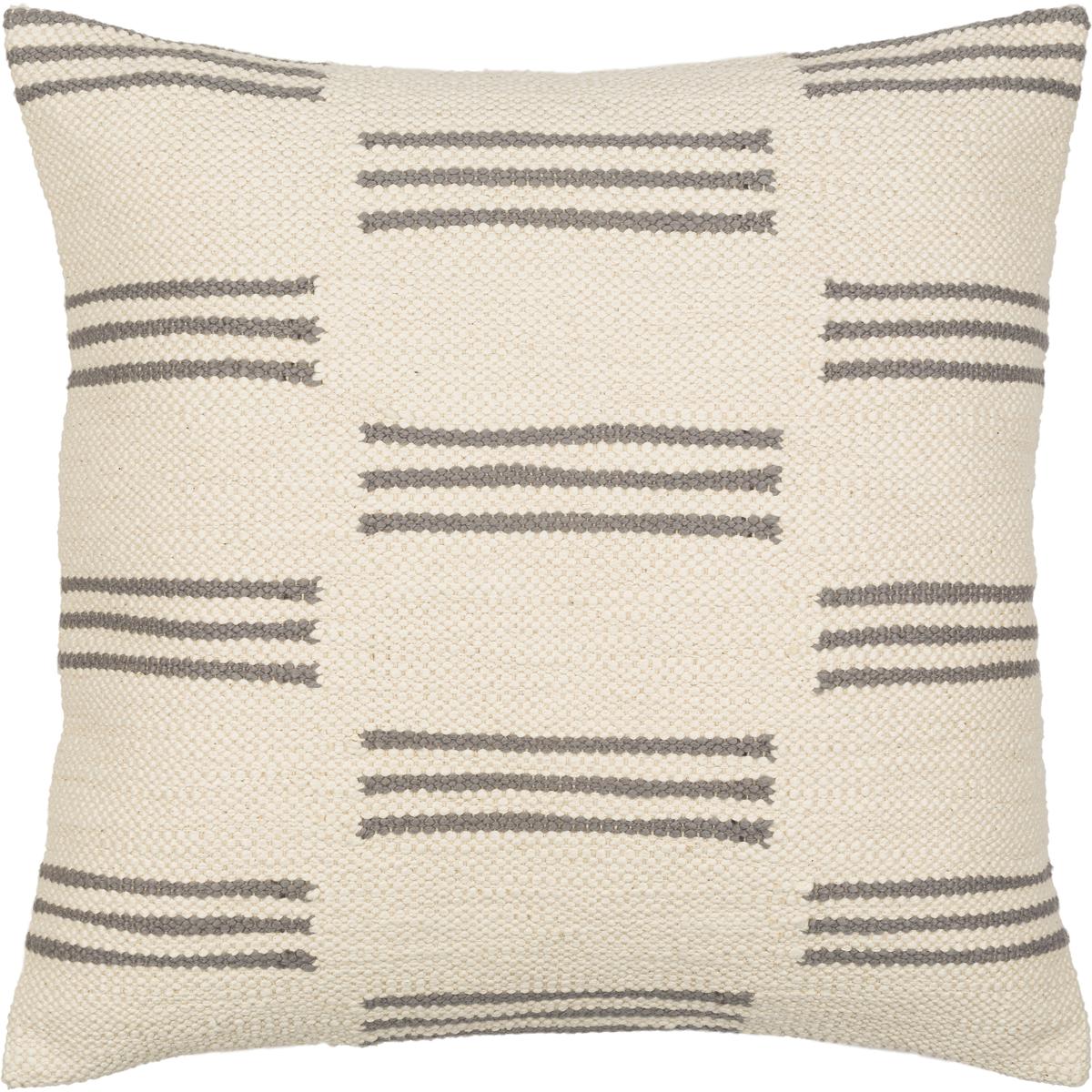 Surya CRL001-2020P Carlton 20 inch Cream Pillow Kit in 20 x 20, Square