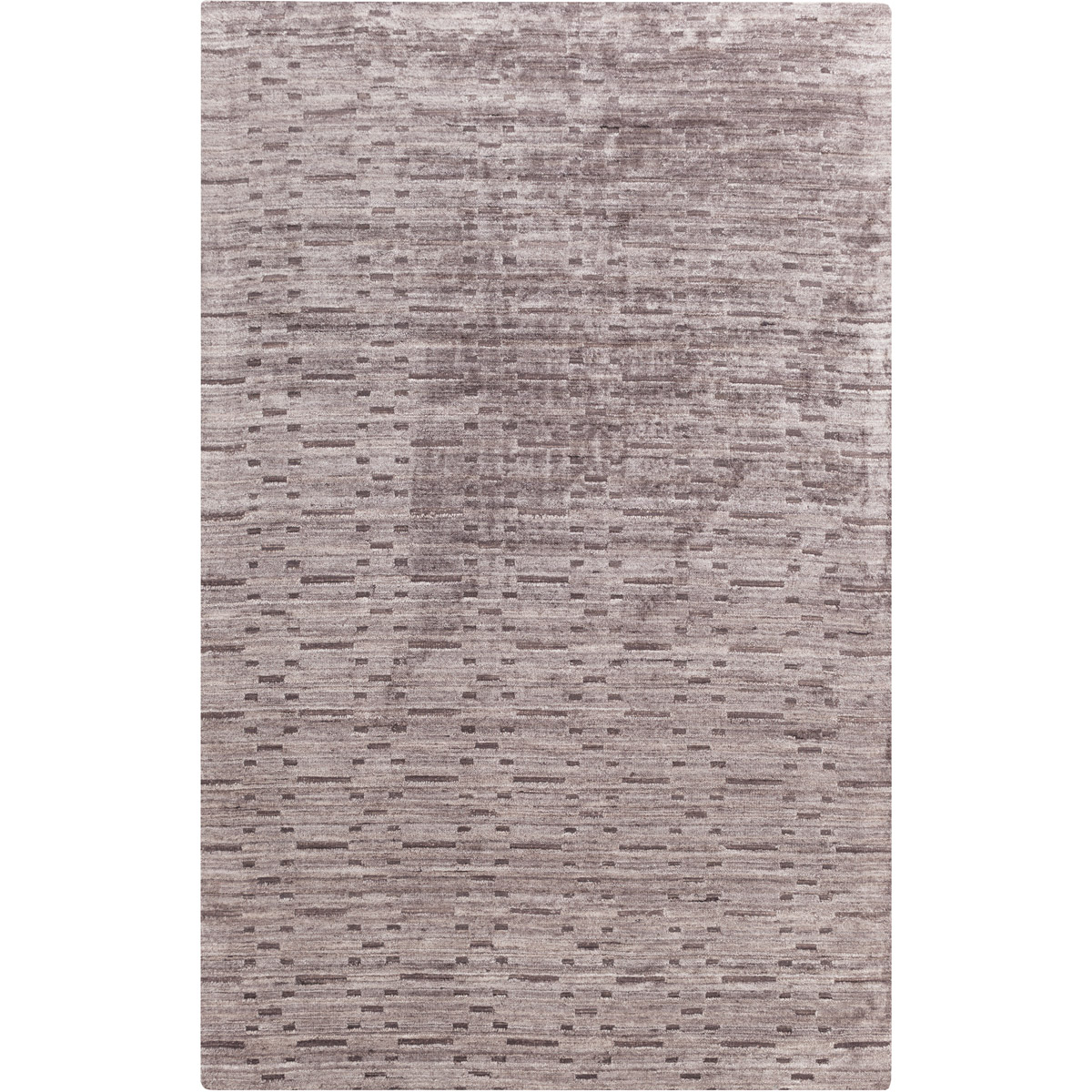 Surya CRY2000-810 Crystal 120 X 96 inch Black and Gray Area Rug, Bamboo