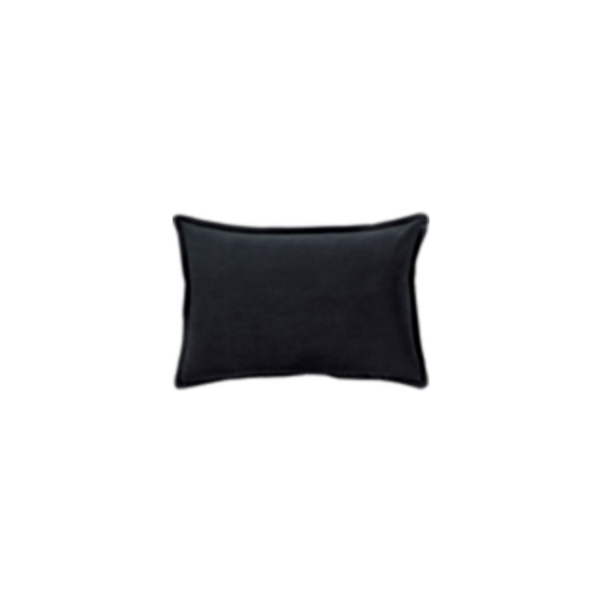 Surya CV012-1320P Cotton Velvet 19 X 19 inch Black Pillow Kit in 13 x 20, Lumbar