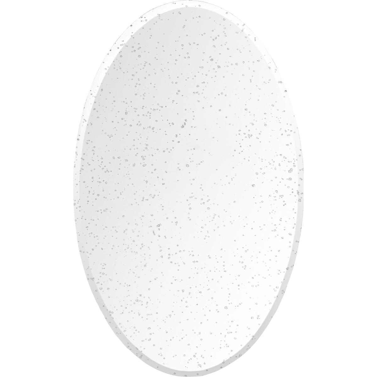 Surya CYA104-4824 Crystalline 48 X 24 inch Ivory Mirror, Oval