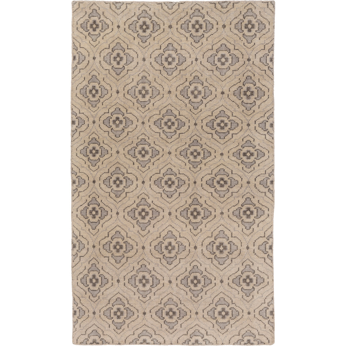 Surya CYP1014-58 Cypress 96 X 60 inch Neutral and Neutral Area Rug, Wool