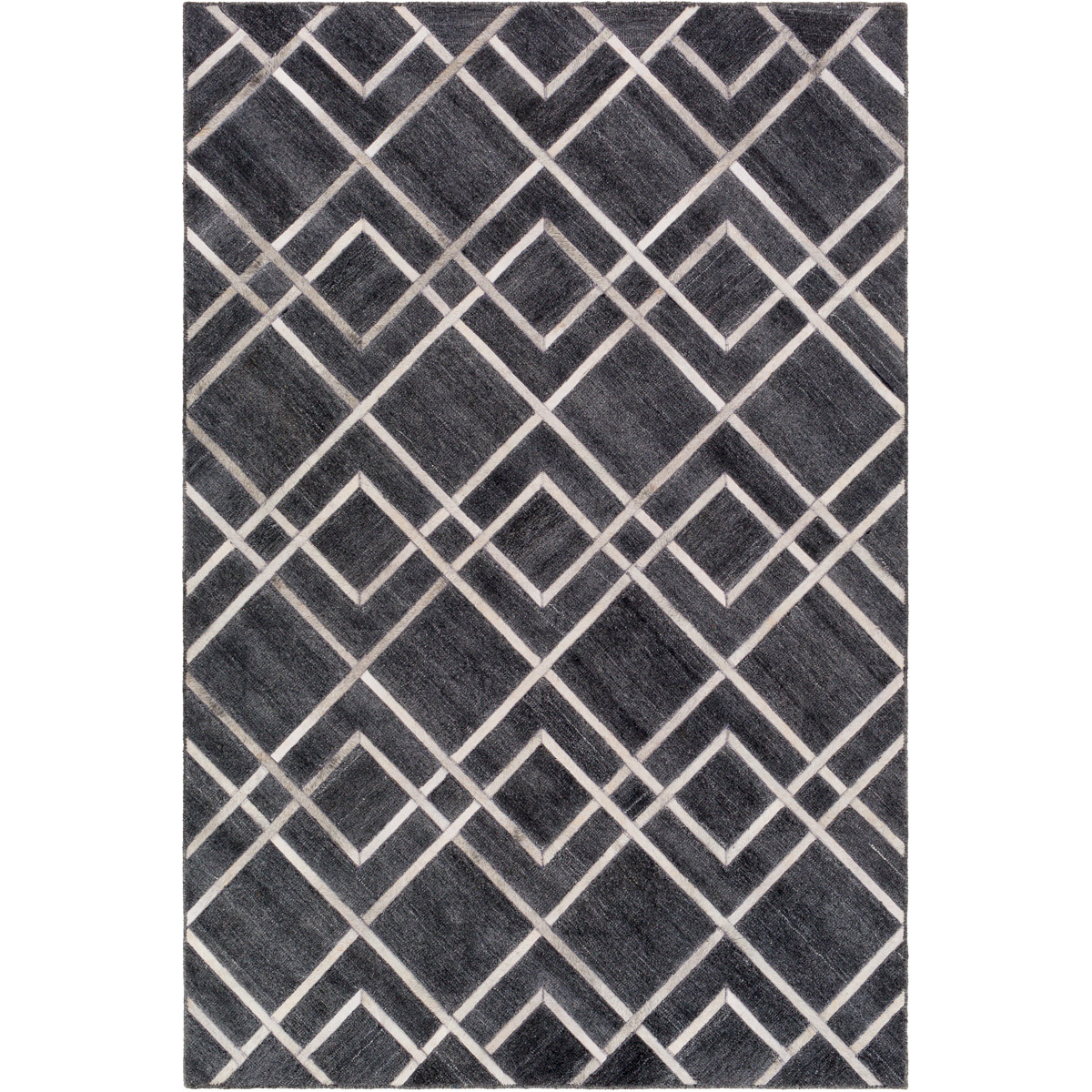 Surya ELQ2305-1014 Eloquent 168 X 120 inch Black Rug in 10 x 14, Rectangle