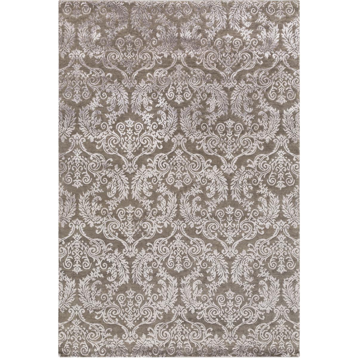 Surya ETI9006-69 Etienne 108 X 72 inch Brown Area Rug, Wool, Bamboo Silk, and Cotton
