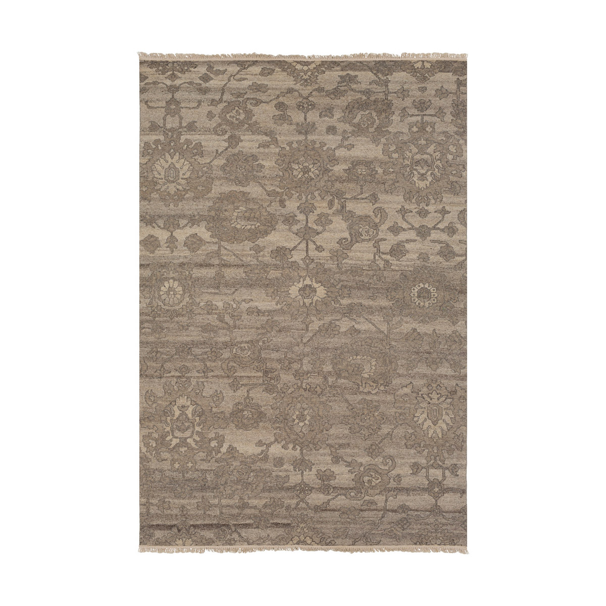 41ELIZABETH 52277-KG Nemo 156 X 108 inch Khaki/Camel/Medium Gray Rugs, Rectangle