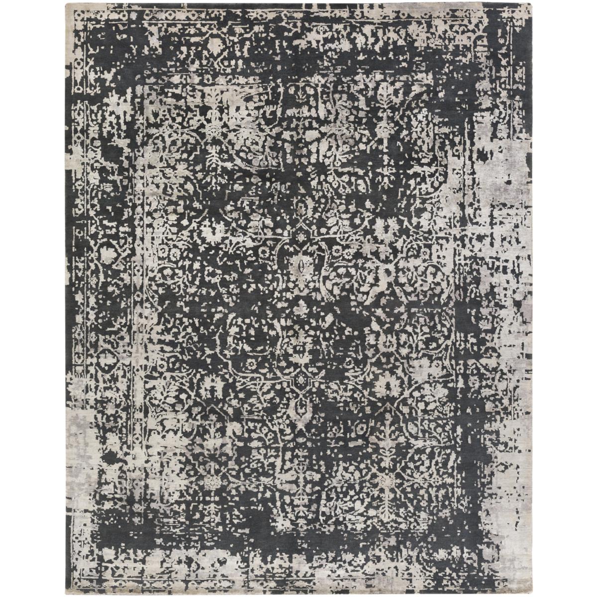 Surya EUP1900-912 Euphoric 144 X 108 inch Black / Charcoal / Light Slate Handmade Rug