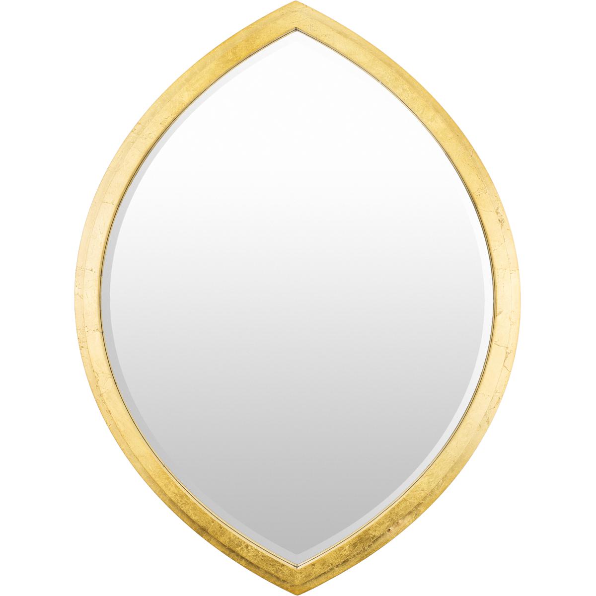 Surya EUX001-2432 Chateaux 32 X 24 inch Light Grey Mirror in 24 x 32, Medium
