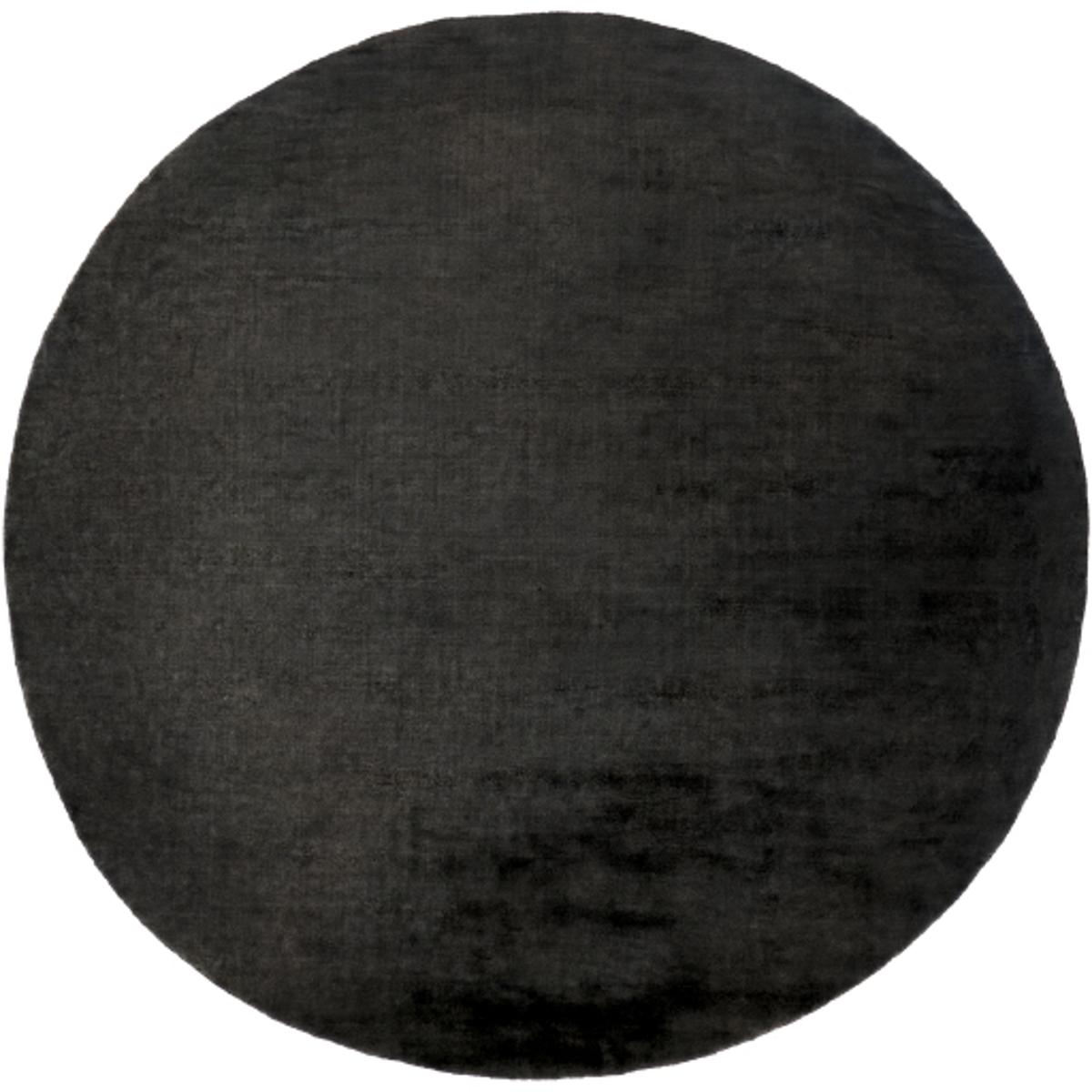 Surya EVG2302-10RD Evergreen 120 X 120 inch Black Handmade Rug in 10 Ft Round