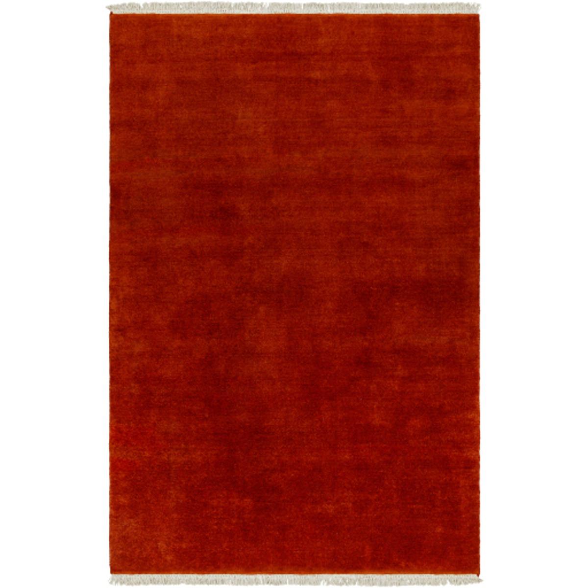 Surya EVG2306-10RD Evergreen 120 X 120 inch Dark Red Handmade Rug in 10 Ft Round