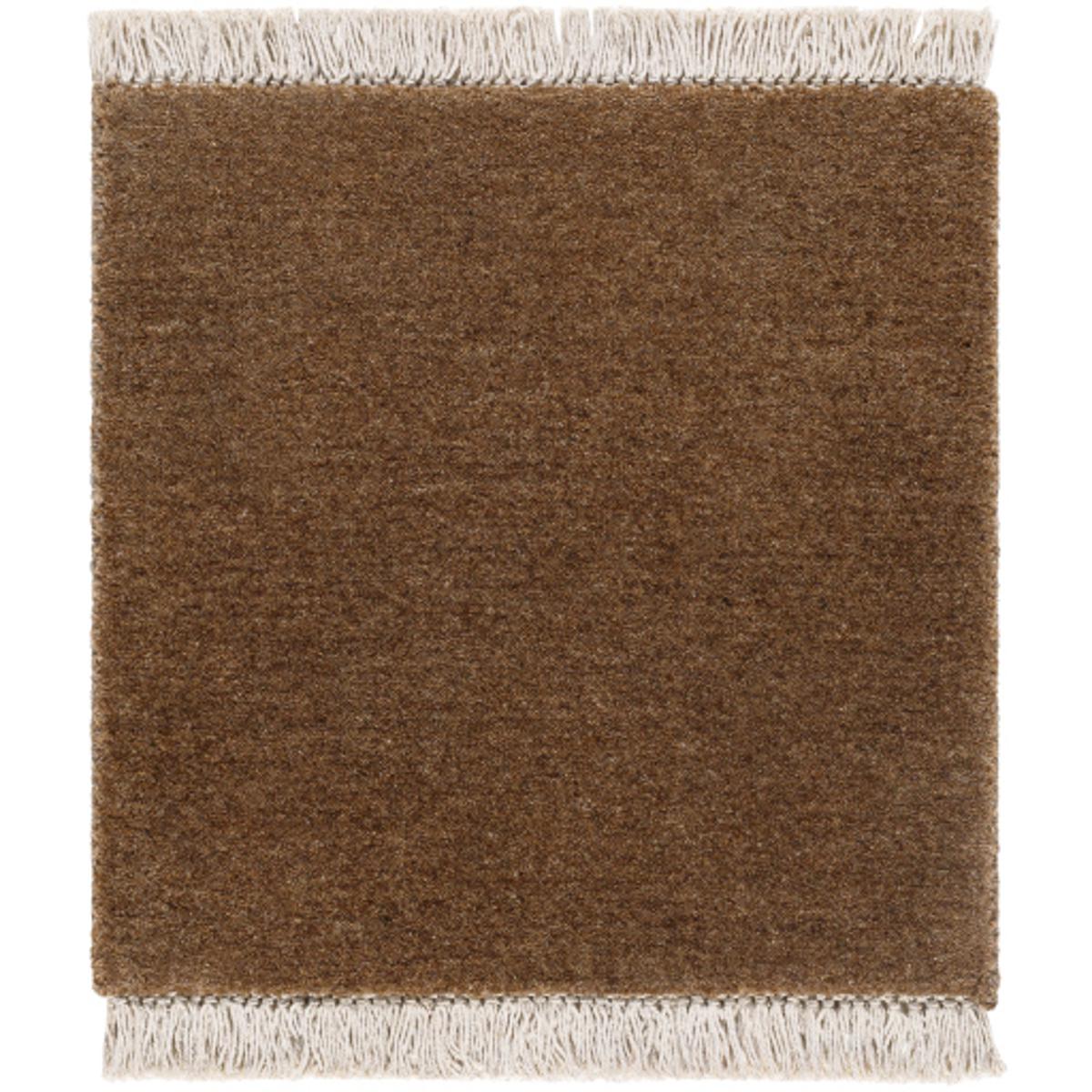 Surya EVG2314-10RD Evergreen 120 X 120 inch Dark Brown/Brick/Light Silver Handmade Rug in 10 Ft Round