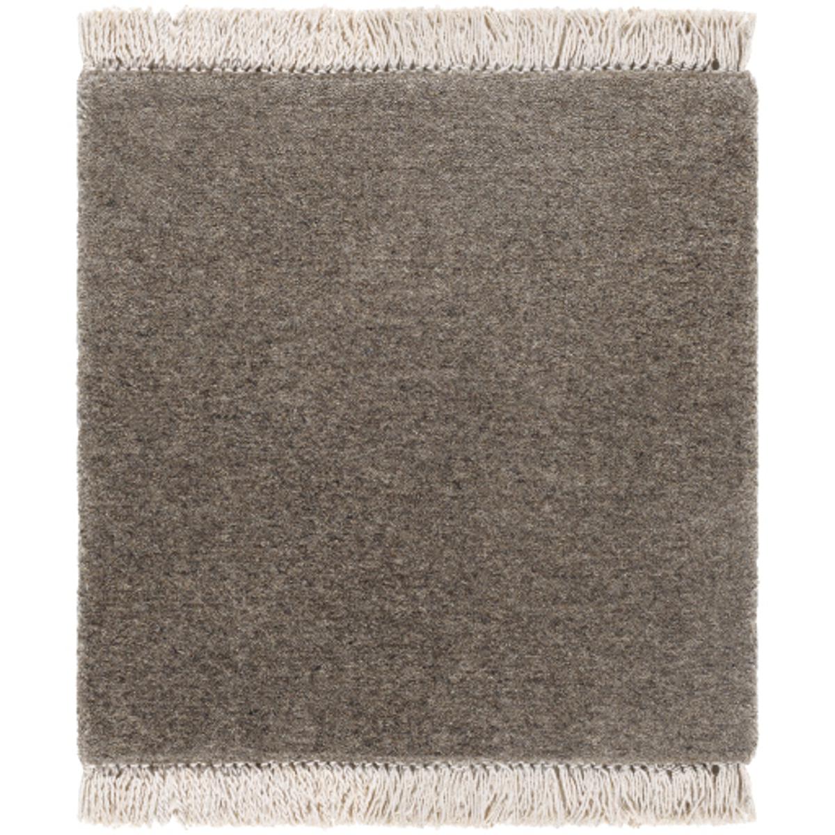 Surya EVG2317-10RD Evergreen 120 X 120 inch Dark Grey/Prairie Dust/Light Silver/Taupe Handmade Rug in 10 Ft Round