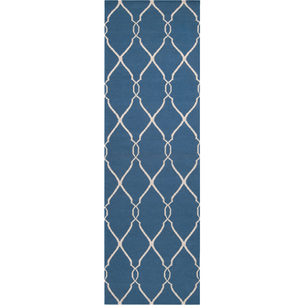 Pippa Flat-Weave Rug - Blue - Blue | Floor Covering, Carpet, Mat, Area Rug