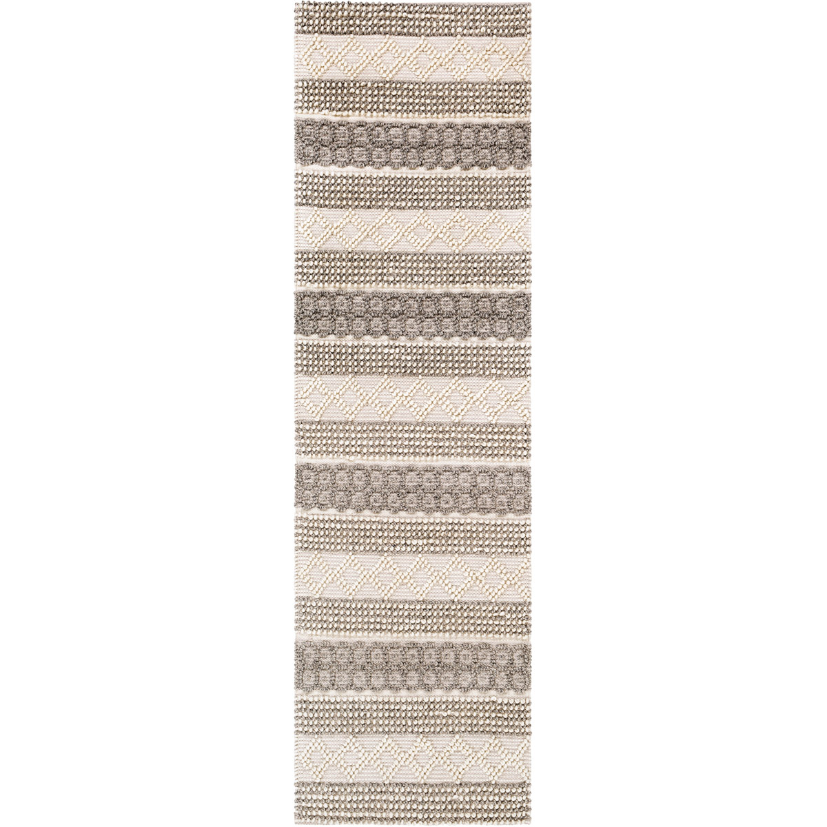 Surya FLS2301-268 Farmhouse Neutrals 96 X 30 inch Cream Rug in 2.5 x 8, Runner