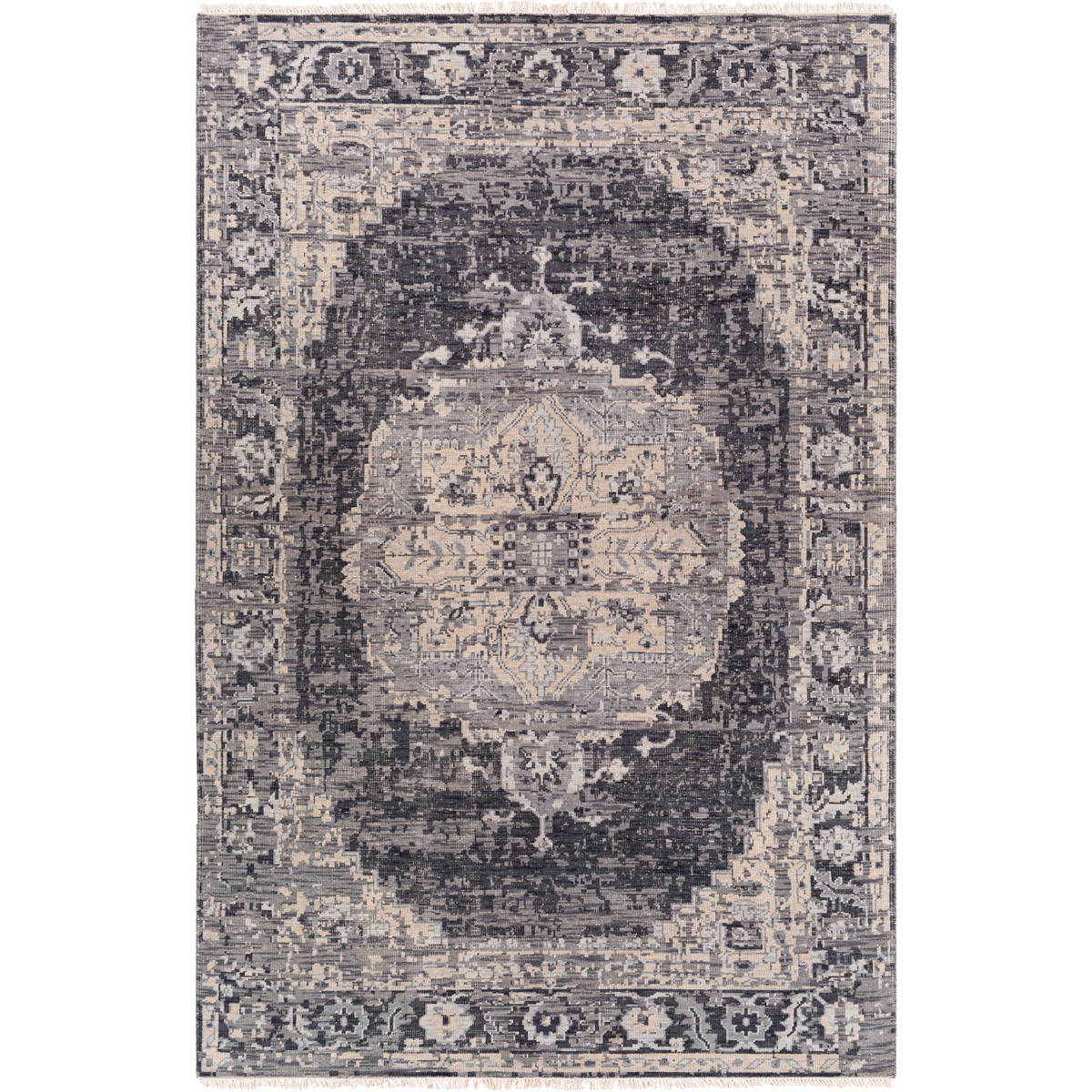 Surya FVL1009-1014 Festival 168 X 120 inch Black Rug in 10 x 14, Rectangle