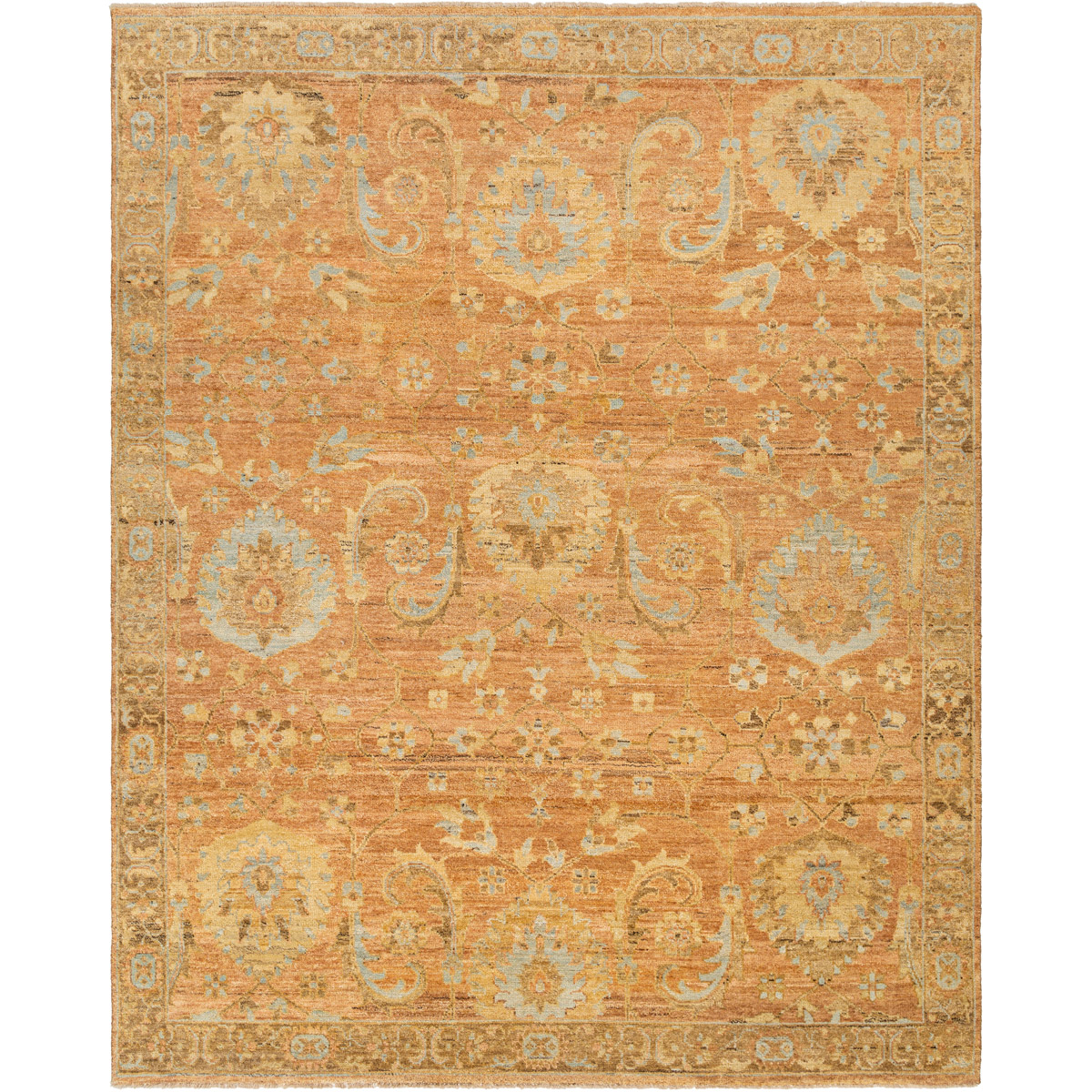 Surya GHZ2300-912 Ghazni 144 X 108 inch Burnt Orange Rug, Rectangle