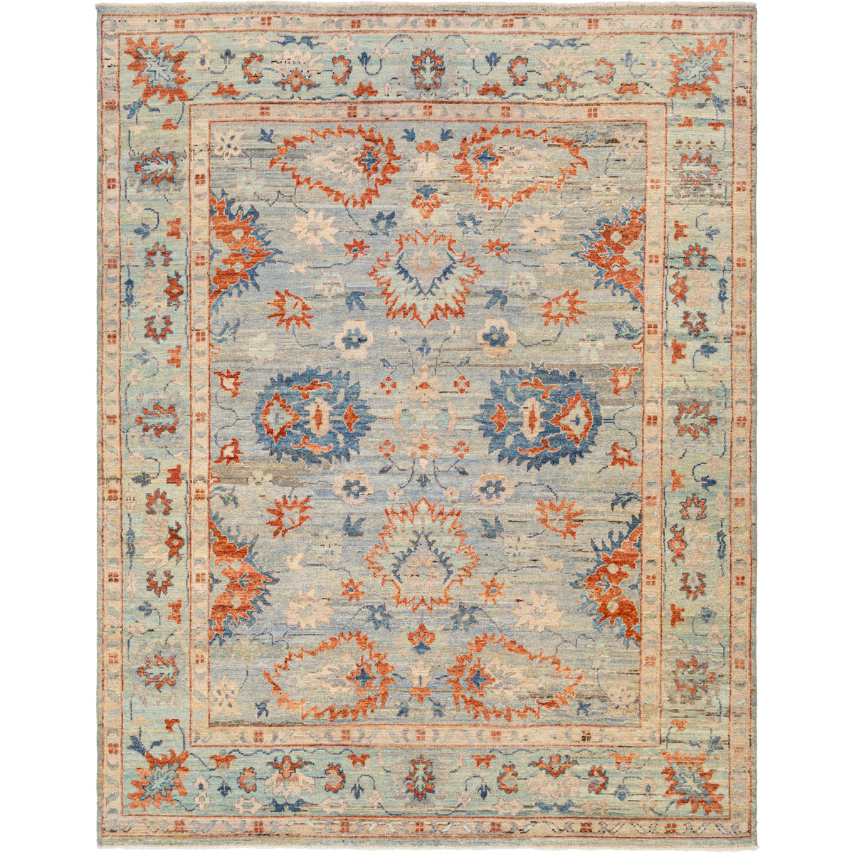 Surya GHZ2305-912 Ghazni 144 X 108 inch Denim Rug, Rectangle