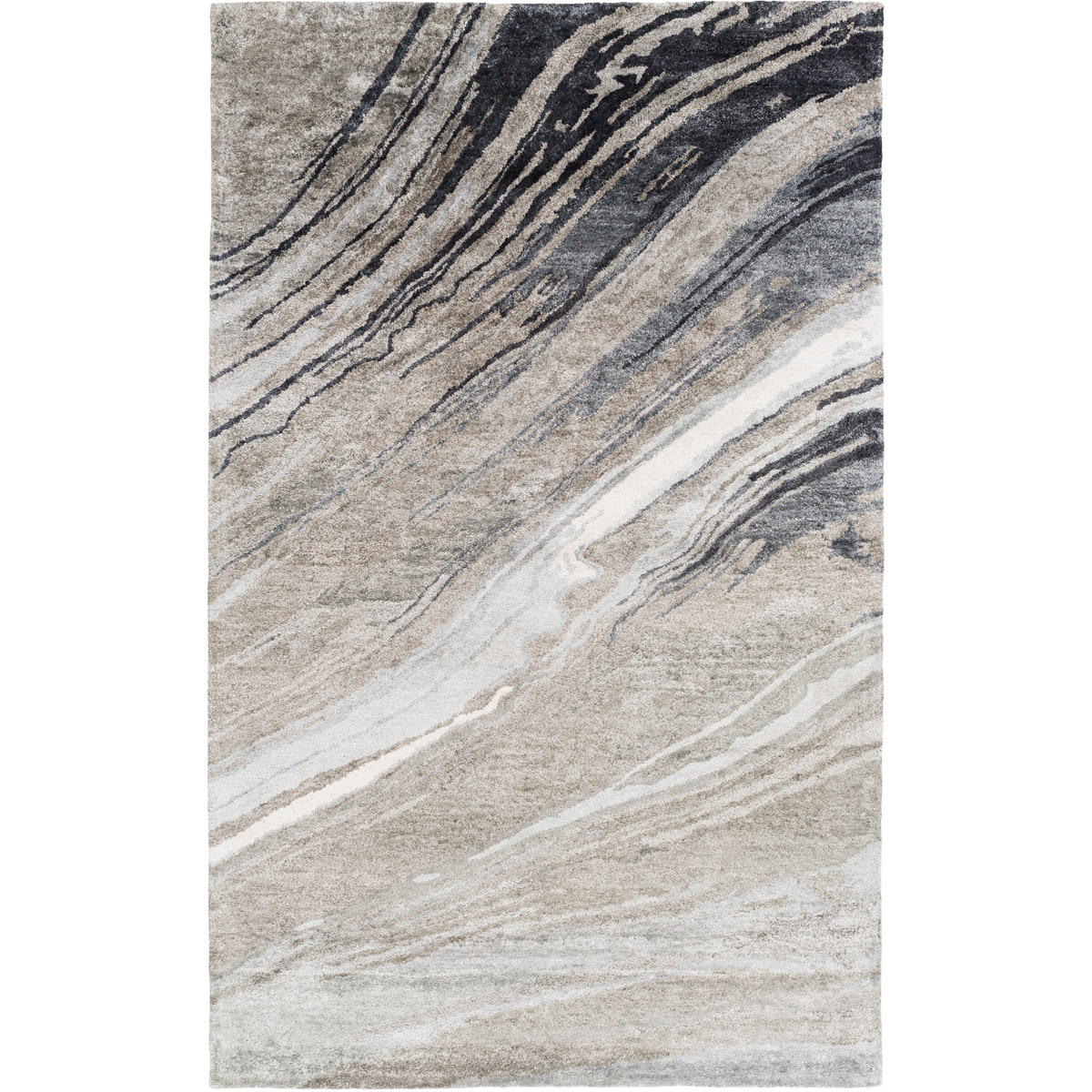 Surya GMN4052-913 Gemini 156 X 108 inch Charcoal Rug in 9 x 13, Rectangle