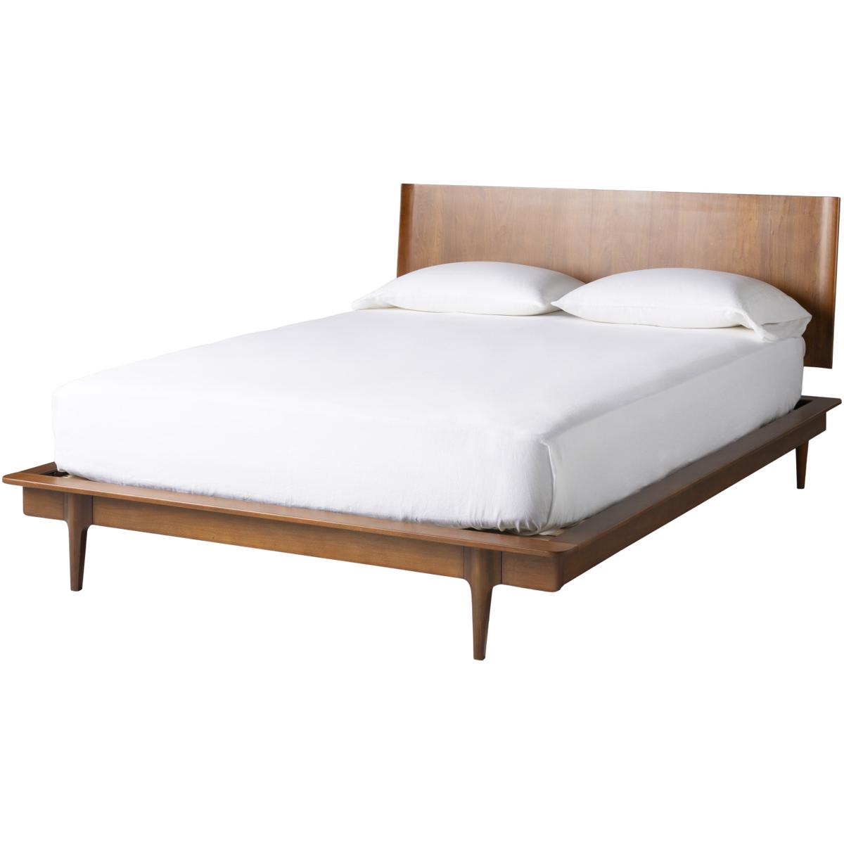 Surya GRD001K Grande Brown Wood Bed in KingCA King