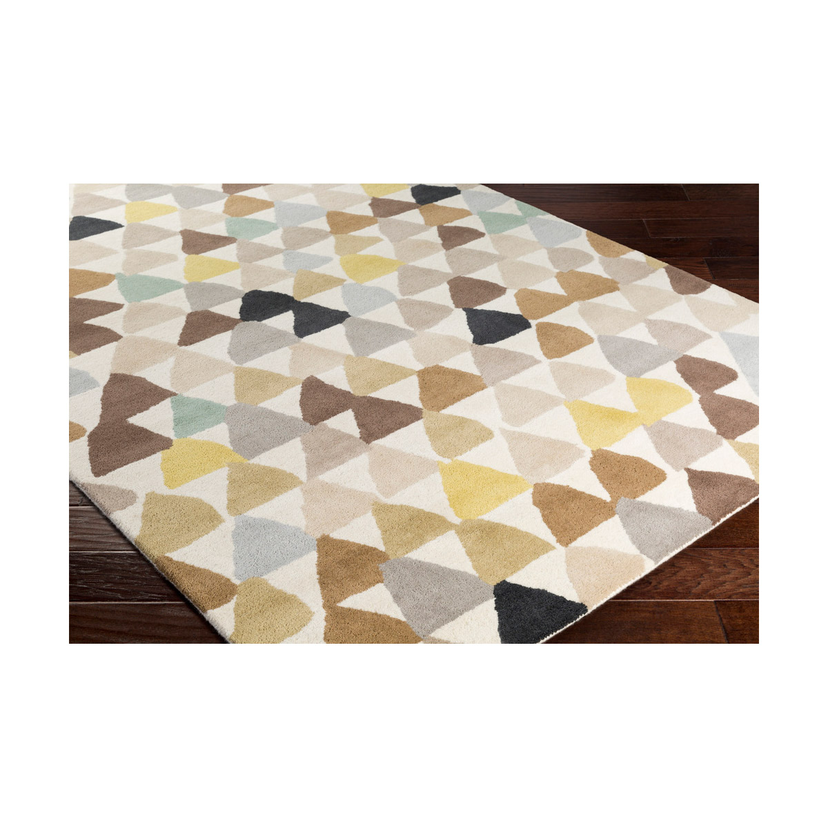 Surya HQL80351616 Harlequin 18 X 18 inch Bright Yellow Indoor Area Rug