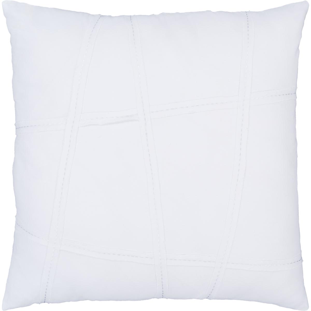Surya HRU1001-ES Haru 26 X 26 inch White Euro Sham