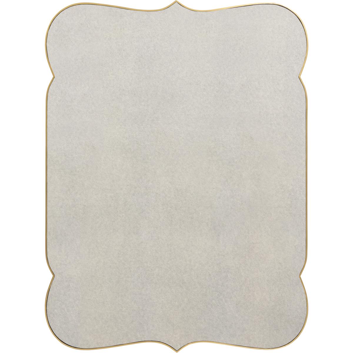 Surya IME002-402 Imelda 40 X 30 inch Gold Mirror, Large
