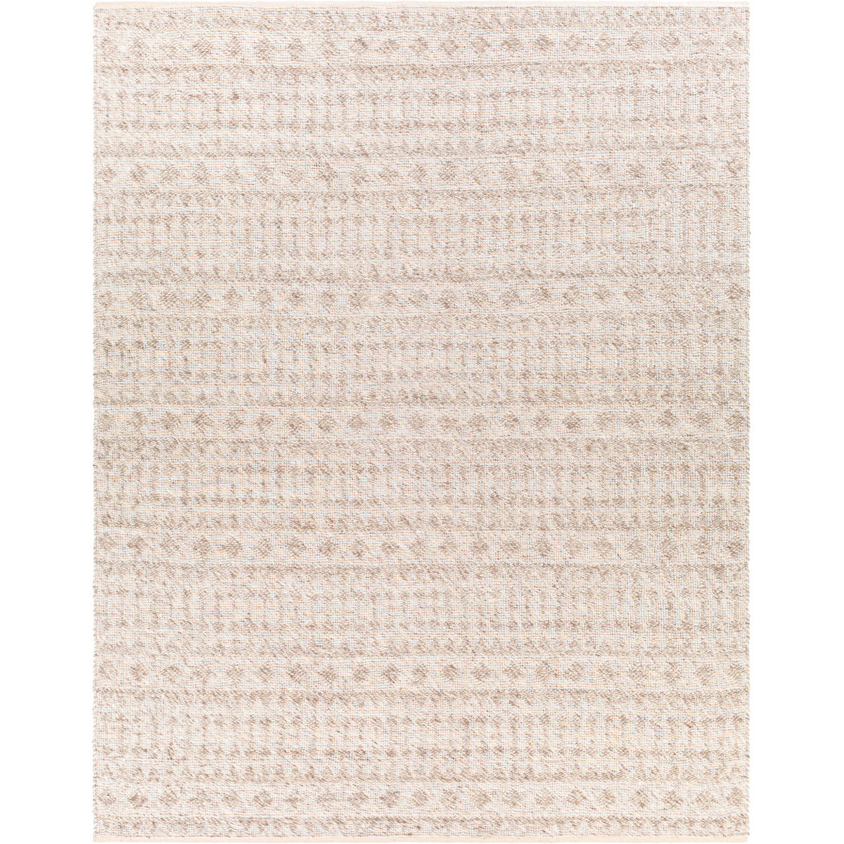 Surya ING2006-810 Ingrid 120 X 96 inch Metallic Silver Rug in 8 x 10, Rectangle