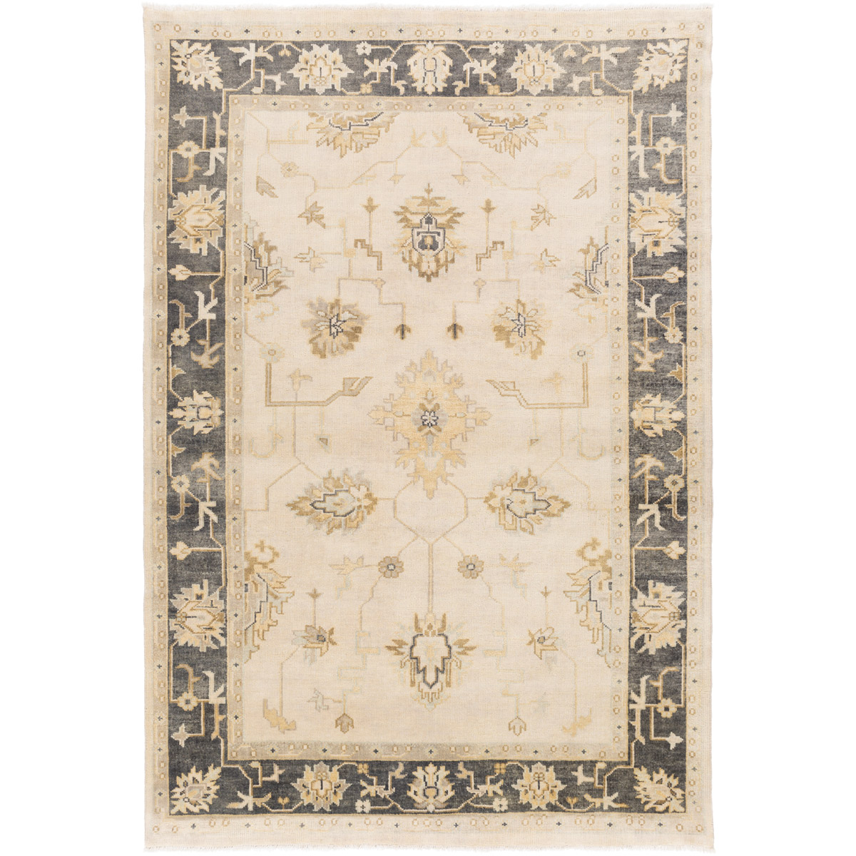 41ELIZABETH 53803-KG Walker 66 X 42 inch Light Beige Rug, Rectangle