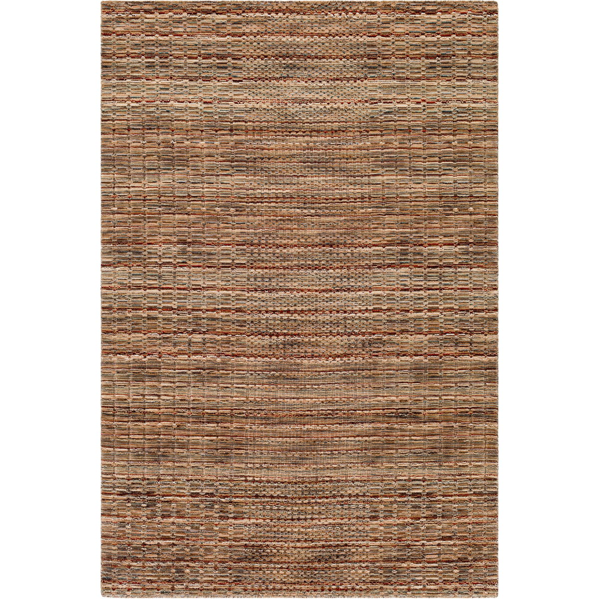 Surya ITA1001-576 Italia 90 X 60 inch Neutral and Neutral Area Rug, Wool and Cotton